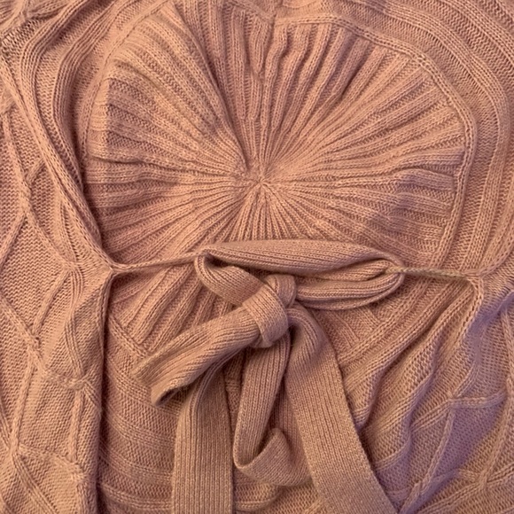 Lilac Cocoon Wrap Sweater size S - Picture 2 of 3